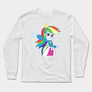 Rainbow Dash make a change Long Sleeve T-Shirt